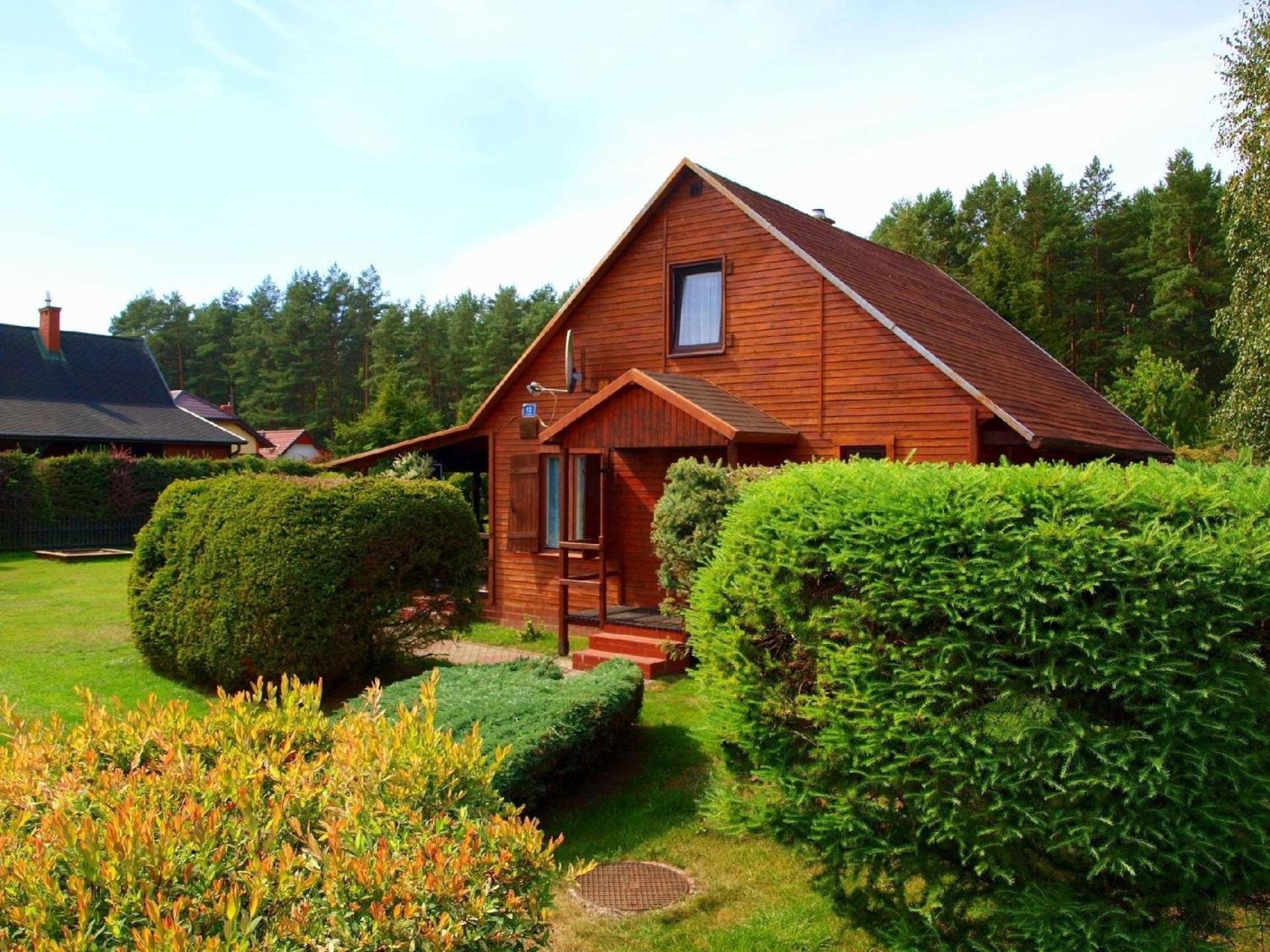 Villa Holzhuette Mit Weitlaeufigem Garten Am Wald à Kopalino Extérieur photo